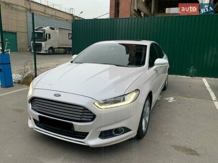 Форд Мондео 2015 в Киеве на Automoto.ua Белый Форд Мондео, объемом двигателя 2 л и пробегом 107 тыс. км за 14500 $, фото 1 на Automoto.ua