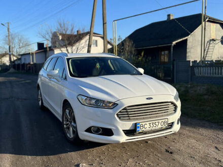 Форд Мондео 2015 в Червонограде на Automoto.ua Белый Форд Мондео, объемом двигателя 2 л и пробегом 202 тыс. км за 10500 $, фото 1 на Automoto.ua