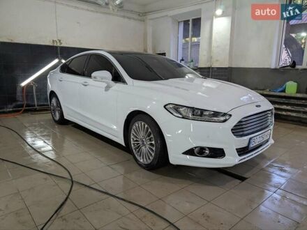 Форд Мондео 2016 в Тернополе на Automoto.ua Белый Форд Мондео, объемом двигателя 2 л и пробегом 133 тыс. км за 13600 $, фото 1 на Automoto.ua