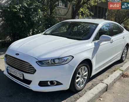 Форд Мондео 2018 в Киеве на Automoto.ua Белый Форд Мондео, объемом двигателя 2 л и пробегом 106 тыс. км за 15708 $, фото 1 на Automoto.ua
