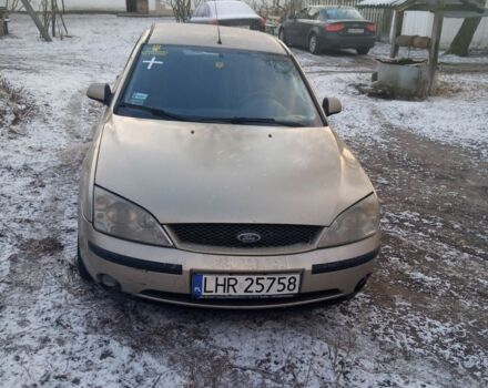 Бежевый Форд Мондео, объемом двигателя 2 л и пробегом 392 тыс. км за 1750 $, фото 2 на Automoto.ua