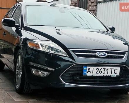 Черный Форд Мондео, объемом двигателя 2 л и пробегом 162 тыс. км за 8700 $, фото 7 на Automoto.ua