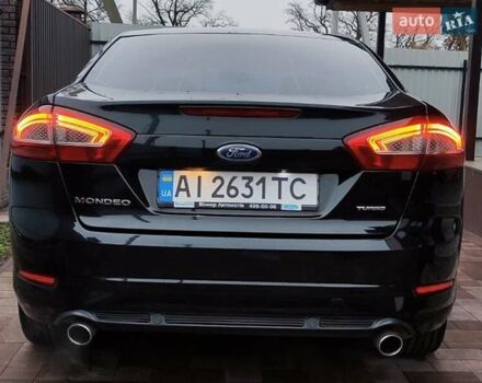 Черный Форд Мондео, объемом двигателя 2 л и пробегом 162 тыс. км за 8700 $, фото 13 на Automoto.ua
