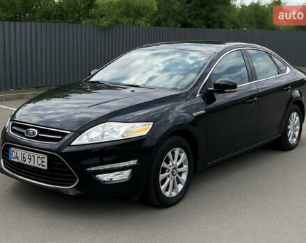 Черный Форд Мондео, объемом двигателя 2 л и пробегом 144 тыс. км за 8500 $, фото 2 на Automoto.ua