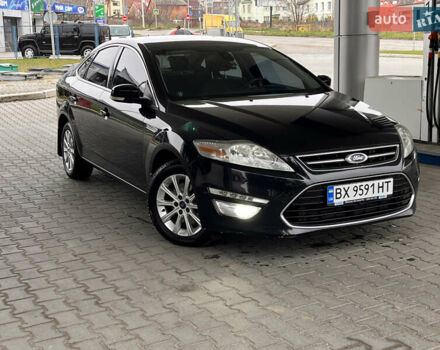 Черный Форд Мондео, объемом двигателя 2 л и пробегом 206 тыс. км за 8000 $, фото 3 на Automoto.ua