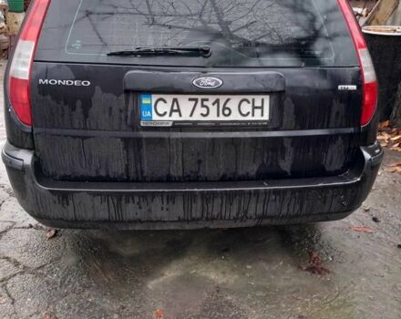 Черный Форд Мондео, объемом двигателя 2 л и пробегом 320 тыс. км за 3900 $, фото 2 на Automoto.ua