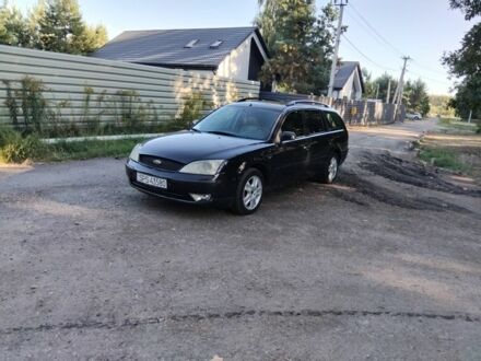 Черный Форд Мондео, объемом двигателя 2 л и пробегом 230 тыс. км за 1450 $, фото 1 на Automoto.ua