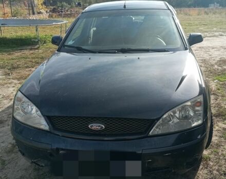 Черный Форд Мондео, объемом двигателя 2 л и пробегом 300 тыс. км за 750 $, фото 1 на Automoto.ua