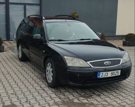 Черный Форд Мондео, объемом двигателя 2 л и пробегом 290 тыс. км за 1750 $, фото 1 на Automoto.ua