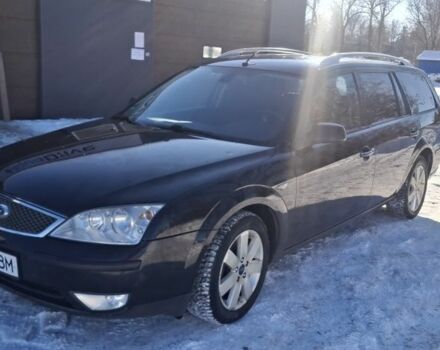 Черный Форд Мондео, объемом двигателя 2 л и пробегом 220 тыс. км за 3900 $, фото 1 на Automoto.ua
