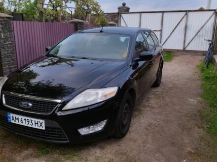 Черный Форд Мондео, объемом двигателя 1.6 л и пробегом 288 тыс. км за 6000 $, фото 1 на Automoto.ua