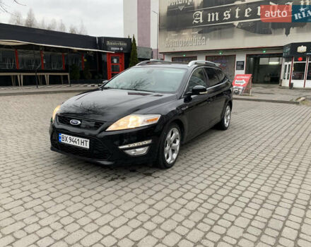 Черный Форд Мондео, объемом двигателя 2.18 л и пробегом 194 тыс. км за 9700 $, фото 1 на Automoto.ua
