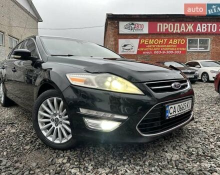 Черный Форд Мондео, объемом двигателя 2 л и пробегом 292 тыс. км за 7700 $, фото 1 на Automoto.ua