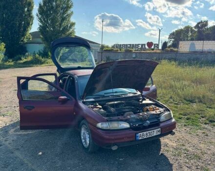 Красный Форд Мондео, объемом двигателя 1.6 л и пробегом 350 тыс. км за 1100 $, фото 8 на Automoto.ua