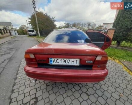 Красный Форд Мондео, объемом двигателя 1.6 л и пробегом 350 тыс. км за 1700 $, фото 14 на Automoto.ua