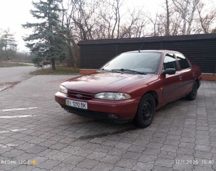 Красный Форд Мондео, объемом двигателя 1.6 л и пробегом 340 тыс. км за 1200 $, фото 2 на Automoto.ua