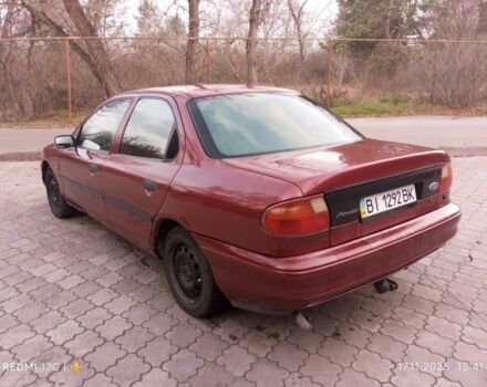 Красный Форд Мондео, объемом двигателя 1.6 л и пробегом 340 тыс. км за 1200 $, фото 6 на Automoto.ua