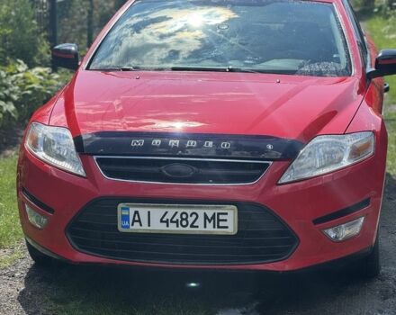 Красный Форд Мондео, объемом двигателя 2 л и пробегом 212 тыс. км за 6500 $, фото 1 на Automoto.ua