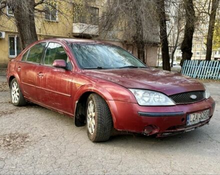 Красный Форд Мондео, объемом двигателя 2 л и пробегом 280 тыс. км за 1450 $, фото 1 на Automoto.ua