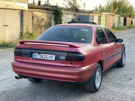 Форд Мондео 1993 у Кременчуге на Automoto.ua Червоний Форд Мондео, об'ємом двигуна 1.6 л та пробігом 200 тис. км за 1650 $, фото 1 на Automoto.ua