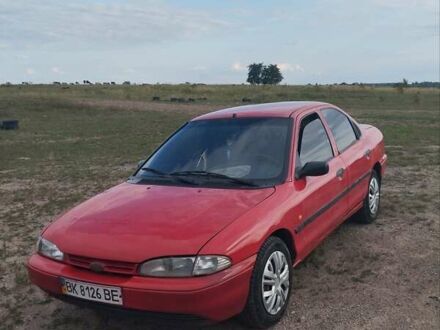 Форд Мондео 1994 в Владимир-Волынский на Automoto.ua Красный Форд Мондео, объемом двигателя 1.8 л и пробегом 415 тыс. км за 1500 $, фото 1 на Automoto.ua