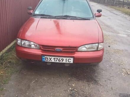 Червоний Форд Мондео, об'ємом двигуна 1.8 л та пробігом 200 тис. км за 1500 $, фото 1 на Automoto.ua