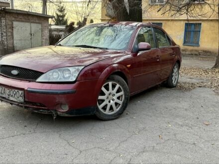Красный Форд Мондео, объемом двигателя 2 л и пробегом 280 тыс. км за 1450 $, фото 1 на Automoto.ua