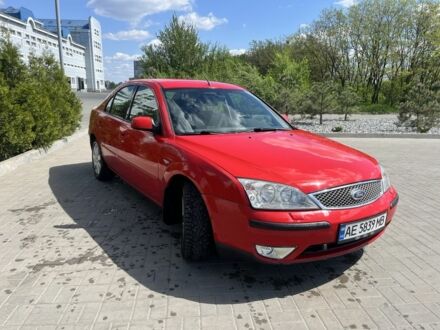 Форд Мондео 2003 в Днепре (Днепропетровске) на Automoto.ua Красный Форд Мондео, объемом двигателя 2 л и пробегом 430 тыс. км за 3500 $, фото 1 на Automoto.ua