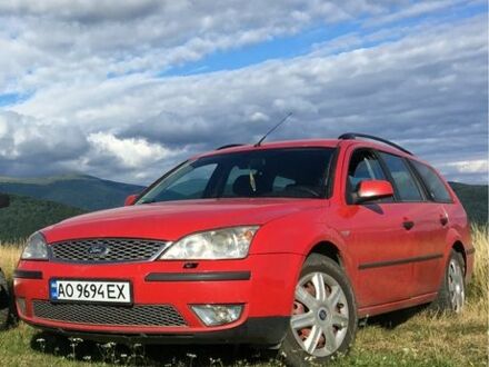 Красный Форд Мондео, объемом двигателя 2 л и пробегом 285 тыс. км за 3200 $, фото 1 на Automoto.ua