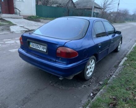 Синий Форд Мондео, объемом двигателя 2 л и пробегом 255 тыс. км за 1000 $, фото 2 на Automoto.ua