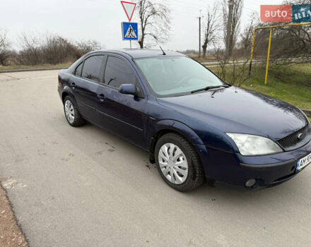 Синий Форд Мондео, объемом двигателя 2 л и пробегом 321 тыс. км за 2800 $, фото 1 на Automoto.ua