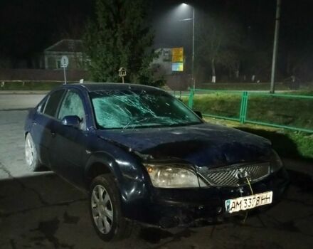 Синий Форд Мондео, объемом двигателя 2 л и пробегом 270 тыс. км за 2100 $, фото 2 на Automoto.ua