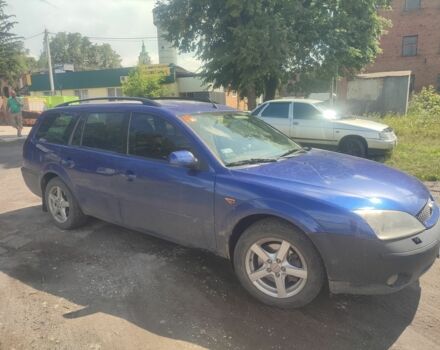 Синий Форд Мондео, объемом двигателя 2 л и пробегом 340 тыс. км за 2500 $, фото 3 на Automoto.ua