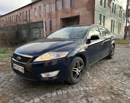 Синий Форд Мондео, объемом двигателя 1.8 л и пробегом 256 тыс. км за 7000 $, фото 2 на Automoto.ua