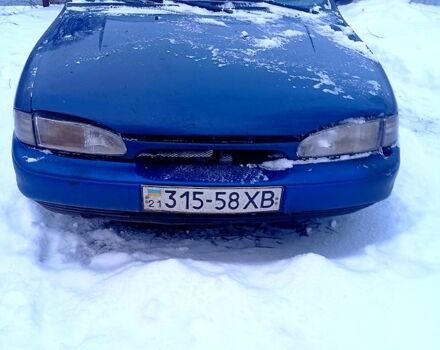 Синий Форд Мондео, объемом двигателя 1.6 л и пробегом 150 тыс. км за 600 $, фото 1 на Automoto.ua