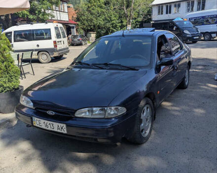 Синий Форд Мондео, объемом двигателя 1.8 л и пробегом 314 тыс. км за 1400 $, фото 1 на Automoto.ua