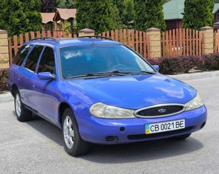 Синий Форд Мондео, объемом двигателя 2 л и пробегом 236 тыс. км за 1750 $, фото 1 на Automoto.ua