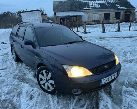 Синий Форд Мондео, объемом двигателя 2 л и пробегом 360 тыс. км за 1750 $, фото 1 на Automoto.ua