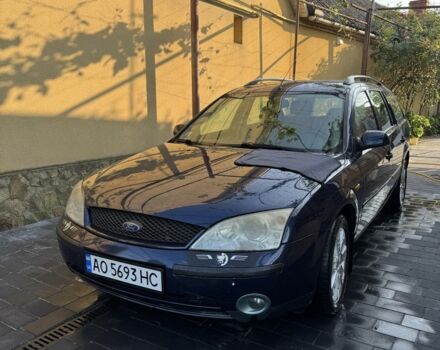 Синий Форд Мондео, объемом двигателя 2 л и пробегом 308 тыс. км за 3800 $, фото 1 на Automoto.ua