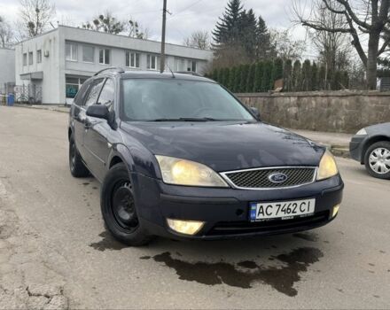 Синий Форд Мондео, объемом двигателя 2 л и пробегом 296 тыс. км за 2200 $, фото 1 на Automoto.ua