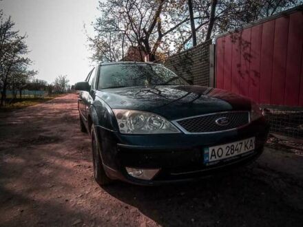 Синий Форд Мондео, объемом двигателя 2 л и пробегом 355 тыс. км за 3900 $, фото 1 на Automoto.ua