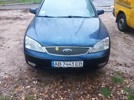 Синий Форд Мондео, объемом двигателя 2 л и пробегом 383 тыс. км за 3500 $, фото 1 на Automoto.ua