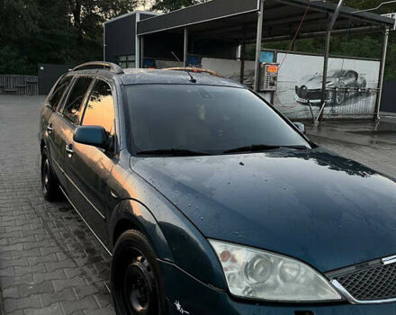 Синий Форд Мондео, объемом двигателя 2 л и пробегом 295 тыс. км за 2700 $, фото 1 на Automoto.ua