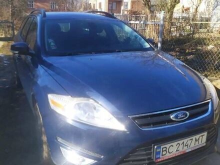 Синий Форд Мондео, объемом двигателя 2 л и пробегом 300 тыс. км за 6000 $, фото 1 на Automoto.ua