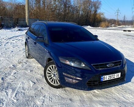 Синий Форд Мондео, объемом двигателя 2 л и пробегом 235 тыс. км за 8100 $, фото 1 на Automoto.ua