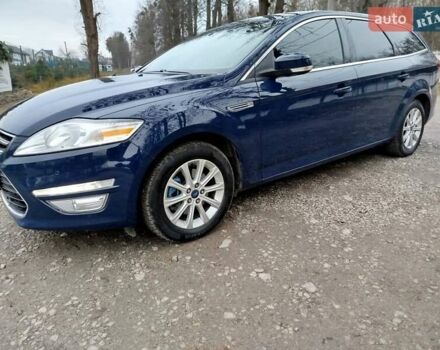 Синий Форд Мондео, объемом двигателя 2 л и пробегом 250 тыс. км за 8750 $, фото 1 на Automoto.ua