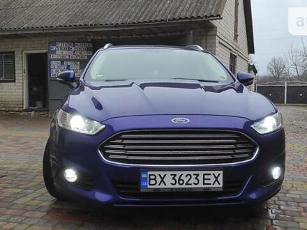 Форд Мондео 2016 у Хмельницькому на Automoto.ua Синій Форд Мондео, об'ємом двигуна 2 л та пробігом 197 тис. км за 14950 $, фото 1 на Automoto.ua