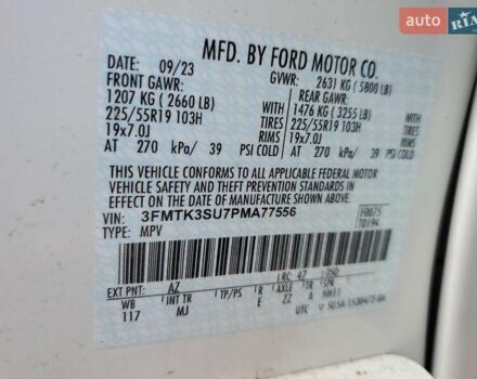 Белый Форд Mustang Mach-E, объемом двигателя 0 л и пробегом 17 тыс. км за 10200 $, фото 11 на Automoto.ua