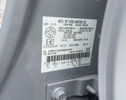 Серый Форд Mustang Mach-E, объемом двигателя 0 л и пробегом 5 тыс. км за 30000 $, фото 20 на Automoto.ua