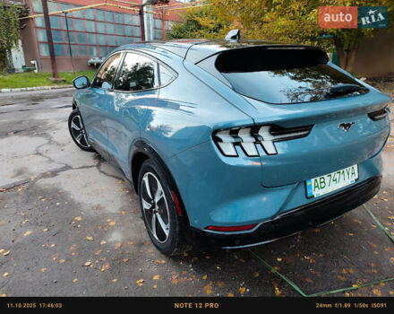 Синий Форд Mustang Mach-E, объемом двигателя 0 л и пробегом 22 тыс. км за 30500 $, фото 13 на Automoto.ua